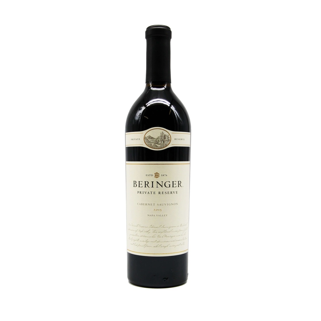 Beringer Vineyards Private Reserve Cabernet Sauvignon 2015