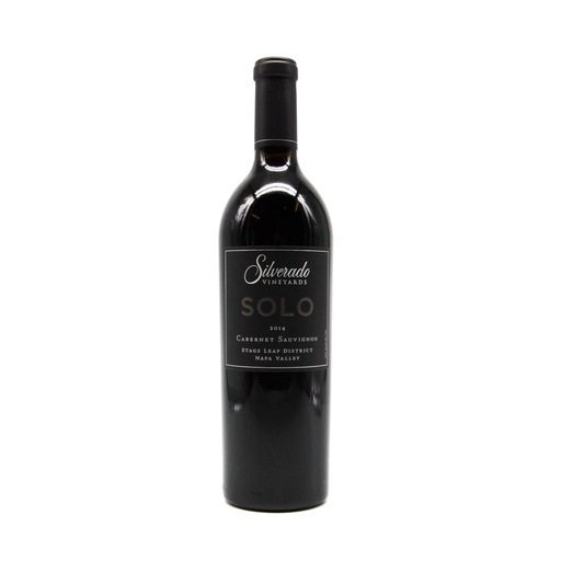 [SLVDO01_14_0750] Silverado Vineyards Solo Cabernet Sauvignon 2014 with Gift Box